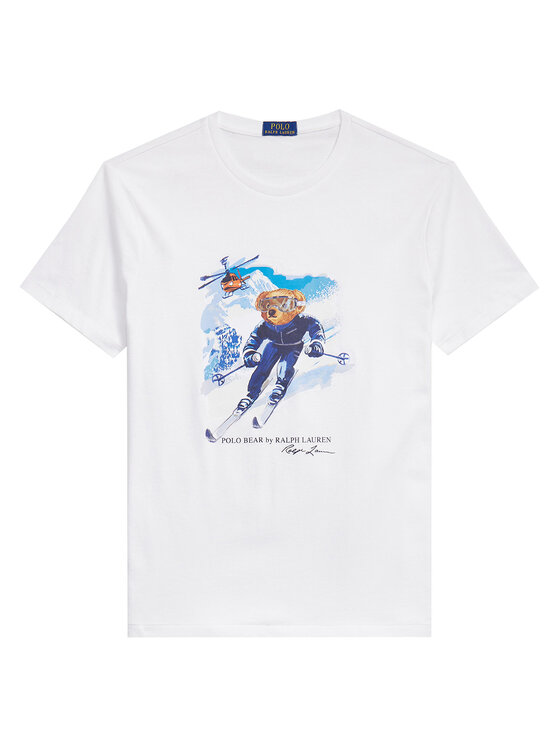 Polo Ralph Lauren Polo Ralph Lauren Camiseta 710P07343001 Blanco Regular Fit