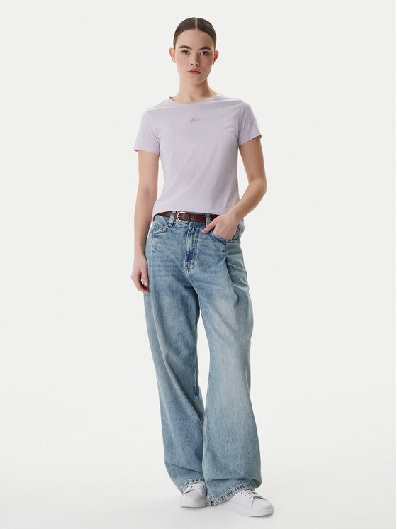 BOSS BOSS Camiseta Elove 50554696 Violeta Slim Fit