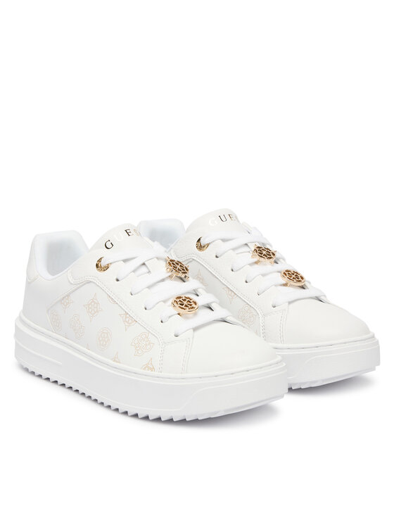 Guess Αθλητικά Guess FLFDUE ELE12 Λευκό