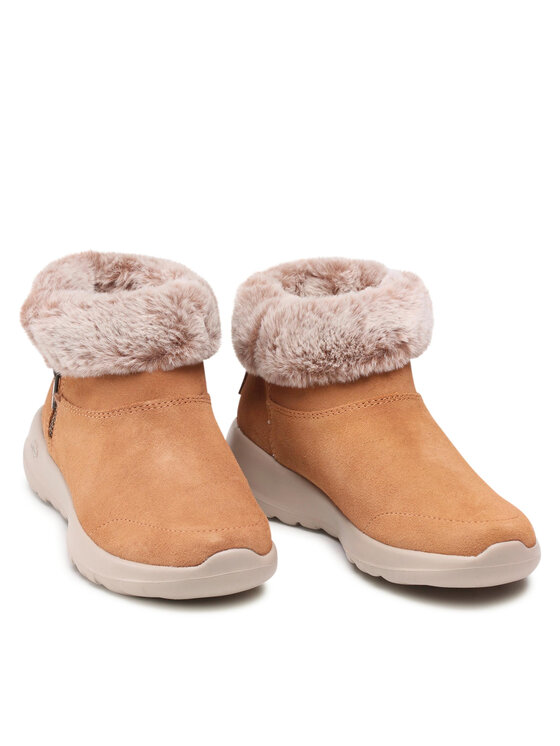 Skechers Botki Skechers Go Joy 144003/CSNT Brązowy