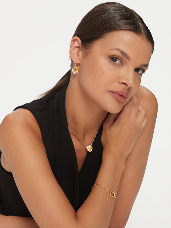 Guess Náušnice Guess JUBE0460 8JW Zlatá