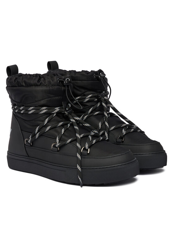 Inuikii Μπότες Χιονιού Inuikii Puffer Sneaker 2001.003.0181.000 Μαύρο