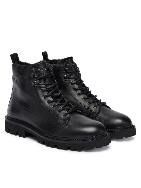 BOSS Botines planos BOSS Julyo 50552570 Negro
