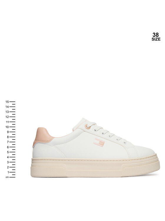 Tommy Hilfiger Sneakersy Tommy Hilfiger T3A9-34258-1355 Biały