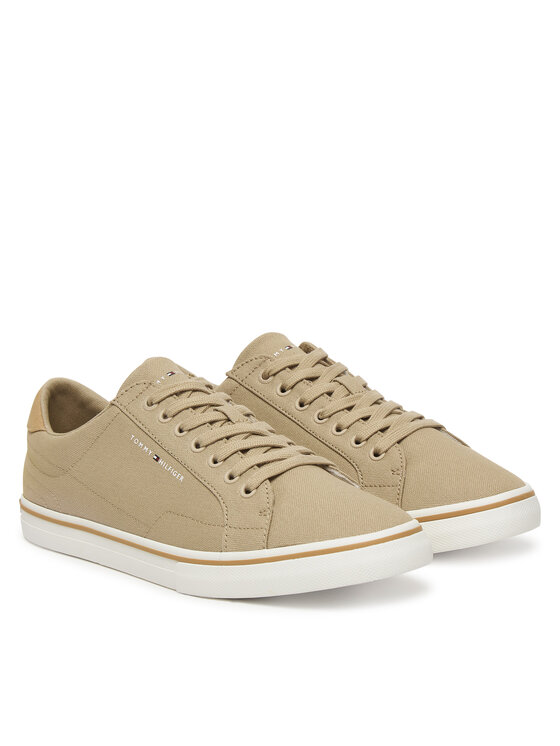 Tommy Hilfiger Tenisky Tommy Hilfiger Vulc Core Long Lace FM0FM05688 Béžová
