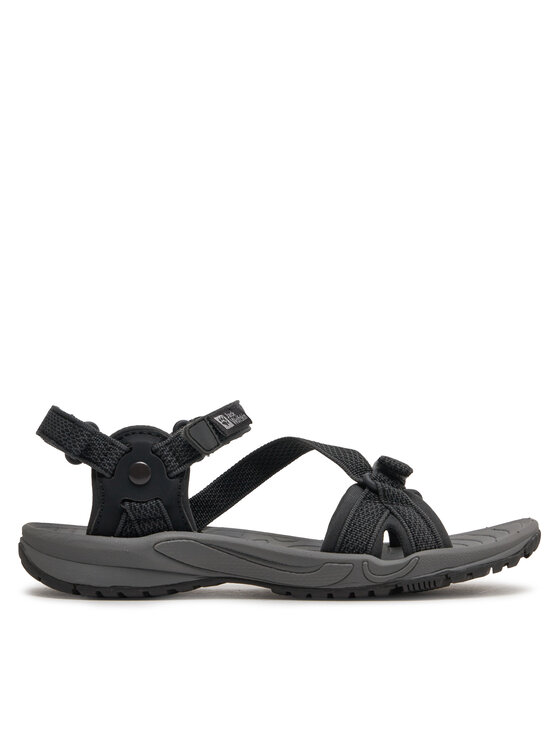 Jack Wolfskin Sandali Jack Wolfskin Lakewood RiderSandal 4019041 Nero