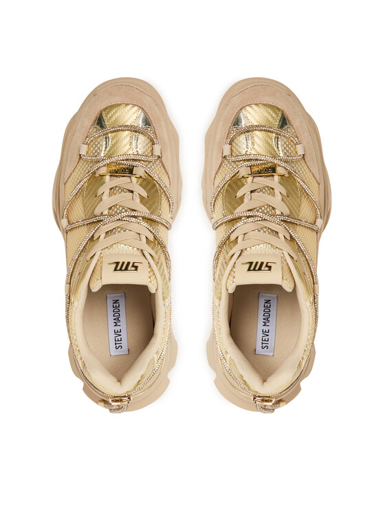 Steve Madden Snīkeri Steve Madden Z Nation SM11004807 Zelta