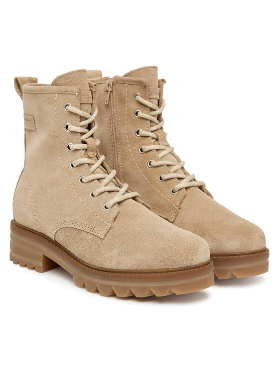 Tamaris Schnürschuhe Tamaris 1-25202-47 Beige