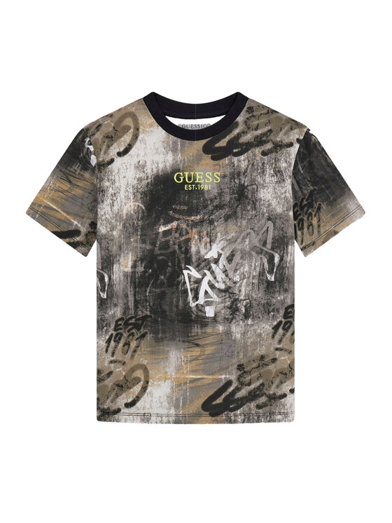 Guess Guess Футболка L6RI04 K8HM4 Кольоровий Oversize