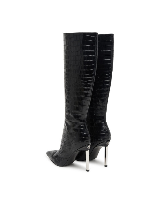 Guess Kozačky Guess FLFCYY LEP11 Černá
