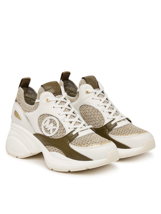 MICHAEL Michael Kors Снікерcи MICHAEL Michael Kors Zuma 43T6ZUFS2L Бежевий