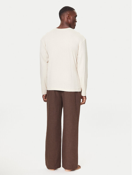 Tommy Hilfiger Tommy Hilfiger Pijama UM0UM03689 Marrón Relaxed Fit