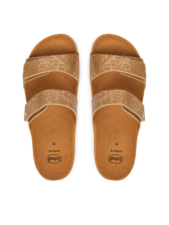 Scholl Шльопанці Scholl Lusaka 2.0 MF00879 Золотий