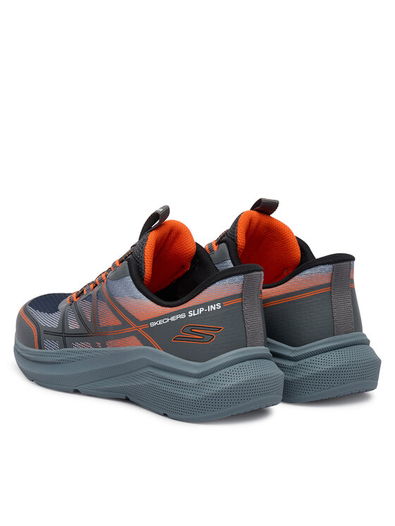Skechers Sneakers Skechers Microspec Velocity - Grid-Shift 404220L/CCOR Gri