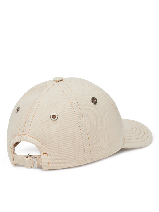 AMI Paris Czapka z daszkiem AMI Paris UCP116.DE0039 Écru
