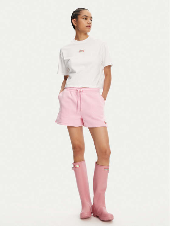 Hunter Hunter Футболка Abby HARW0059251 Білий Boxy Fit