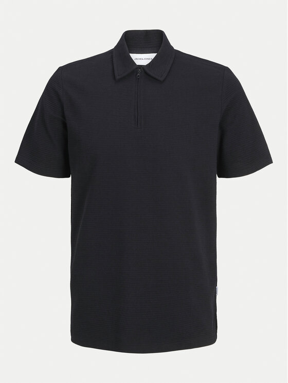 Jack & Jones Jack & Jones Поло Benja 12269338 Чорний Regular Fit