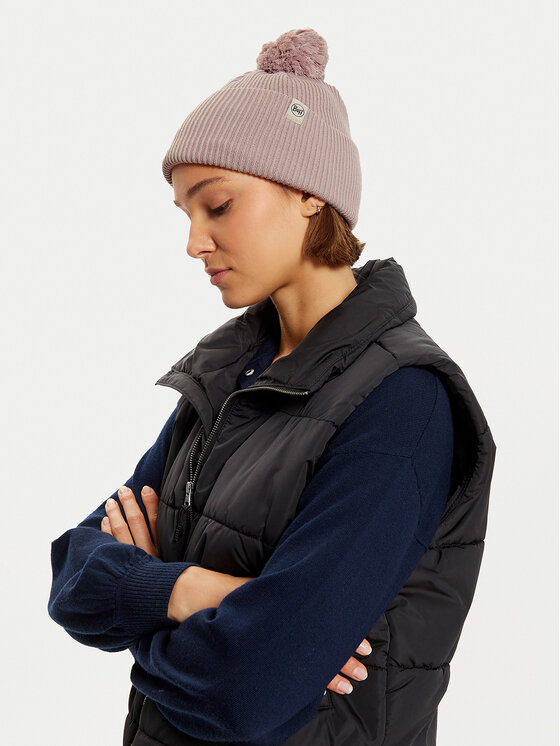 Buff Шапкa Buff Knitted Beanie Renvi 134479.341.10 Рожевий