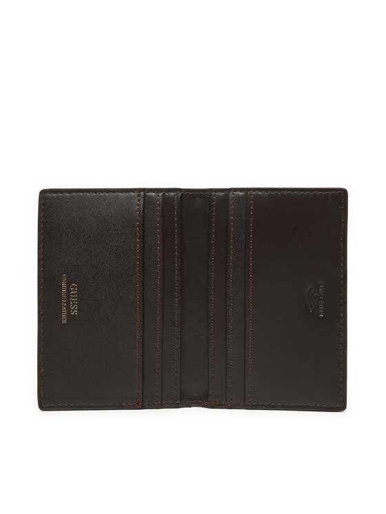 Guess Puzdro na kreditné karty Guess RW1654 P4301 Hnedá