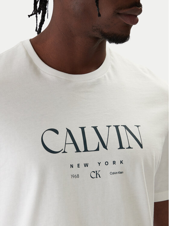Calvin Klein Calvin Klein Camiseta LV04RE807G Blanco Regular Fit