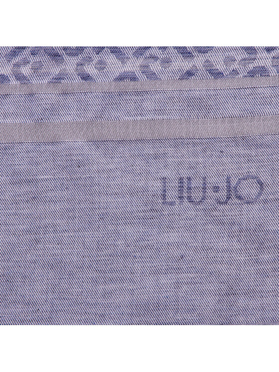 Liu Jo Шал Liu Jo Stola Logo Jacquard N19302 T0300 Виолетов