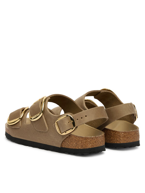 Birkenstock Босоніжки Birkenstock Milano Big Buckle Hex 1031782 Коричневий