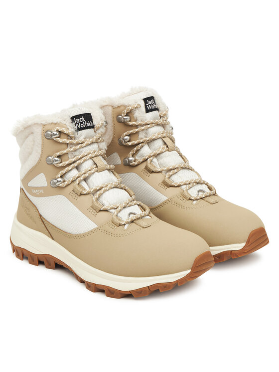Jack Wolfskin Трекінгові черевики Jack Wolfskin Everquest Texapore High 4053591 Бежевий