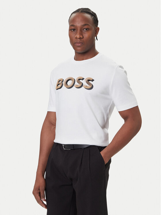 BOSS BOSS Camiseta H-Thompson 656 50551902 Blanco Regular Fit