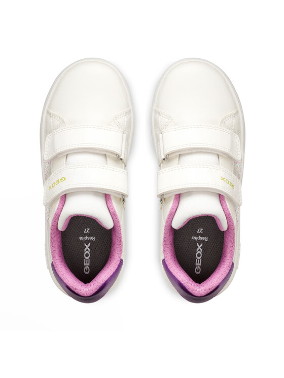 Geox Sneakers Geox J Eclyper Girl J45LRA 054EW C0653 S Alb