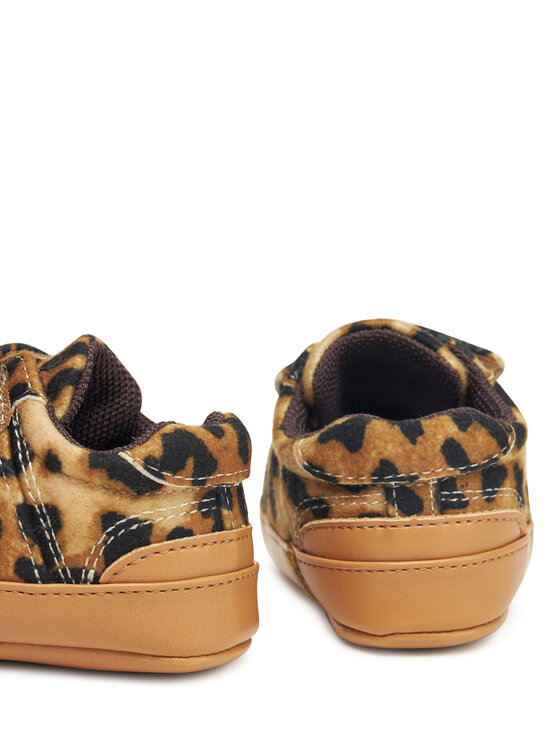 Polo Ralph Lauren Бебешки обувки Polo Ralph Lauren Heritage Court III T-Toe RL03388256 Кафяв