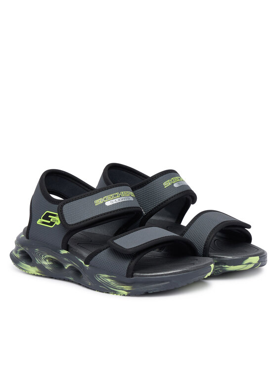 Skechers Босоніжки Skechers Sola Glow Sandal 407032L/CCBK Сірий