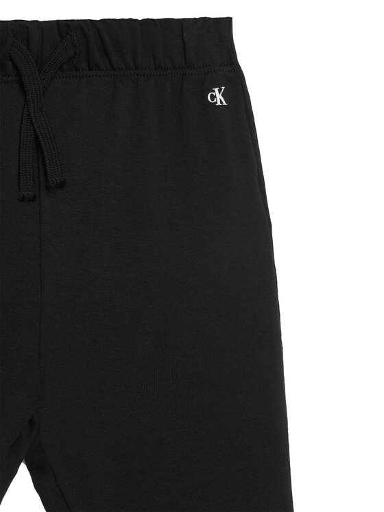 Calvin Klein Jeans Calvin Klein Jeans Pulóver, blúz és nadrág szett Monogram IN0IN00336 Fekete Regular Fit
