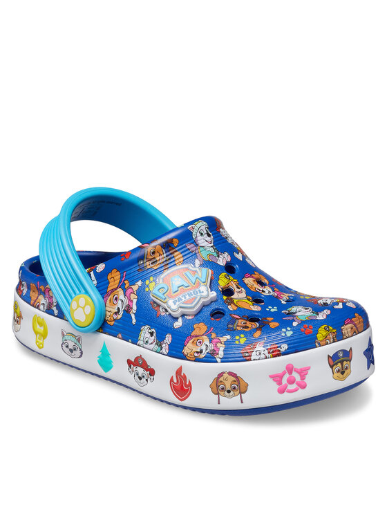 Crocs Nazouváky Crocs Paw Patrol Off Court Clg T 208853 Modrá