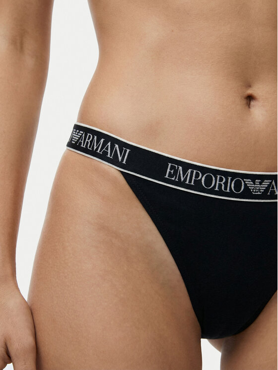Emporio Armani Underwear Emporio Armani Underwear Conjunto de tangas EW000405 AF19026 MC005 Negro