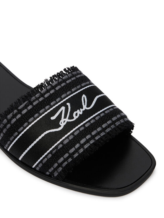 KARL LAGERFELD Шльопанці KARL LAGERFELD Skoot III KL80411C Чорний
