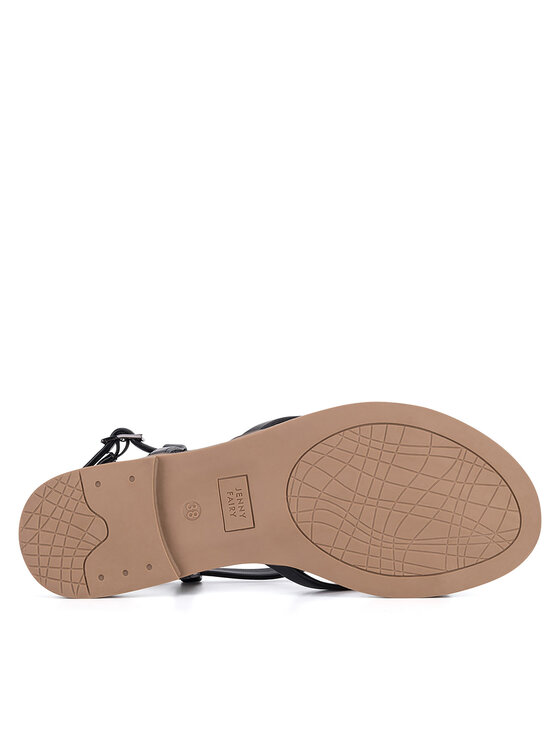 Jenny Fairy Босоніжки Jenny Fairy DEMI WS250723-4 Чорний