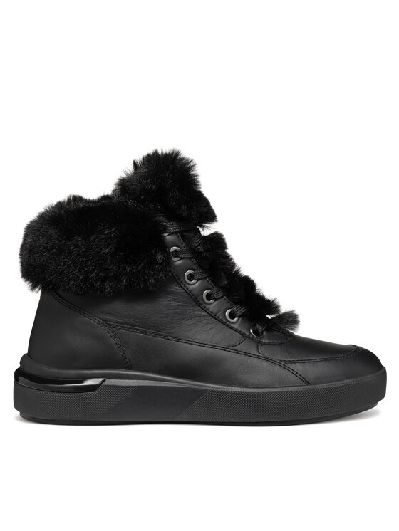 Geox Šnurovacia obuv Geox D Dalyla D46QFA 00085 C9999 Čierna