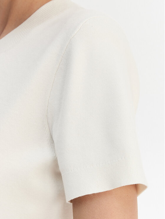 Calvin Klein Calvin Klein Camiseta LV147E303G Écru Regular Fit