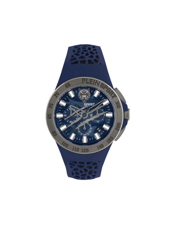 Plein Sport Годинник Plein Sport Thunderstorm Chrono PSABA0223 Голубий