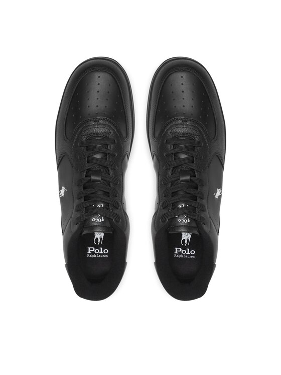 Polo Ralph Lauren Снікерcи Polo Ralph Lauren Masters Crt 809891791002 Чорний