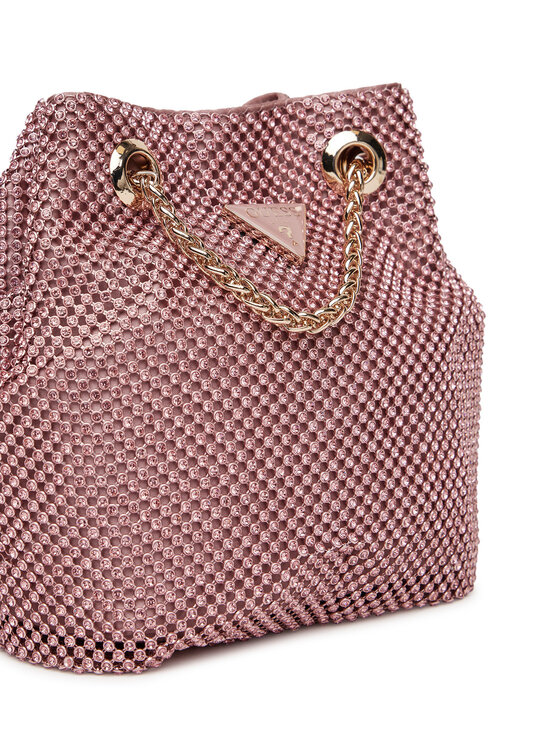 Guess Kabelka Guess Zalina Mini HWRP93 50750 Ružová