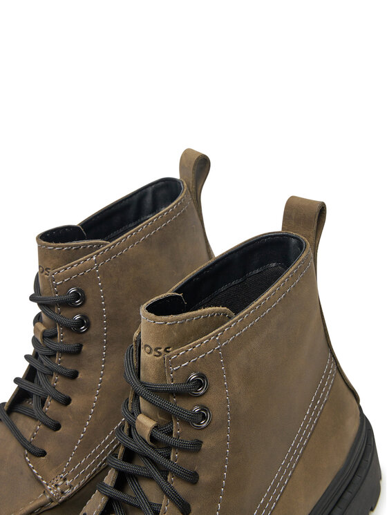 BOSS Outdoorová obuv Boss Nebular 50529219 Zelená