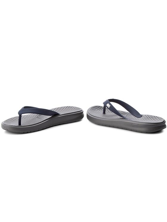 Nike Infradito Nike Solay Thong 882690 001 Blu scuro