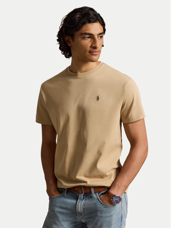 Polo Ralph Lauren Polo Ralph Lauren Camiseta 710671438527 Marrón claro Regular Fit