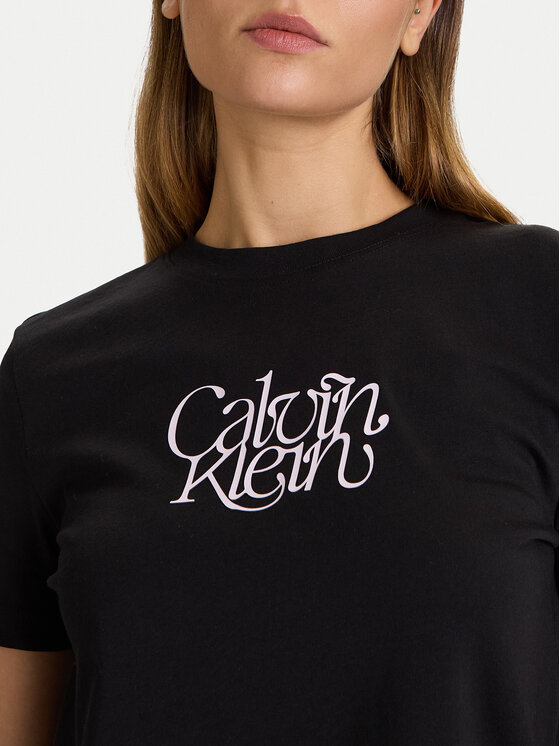 Calvin Klein Jeans Calvin Klein Jeans Camiseta LV047D210G Negro Slim Fit