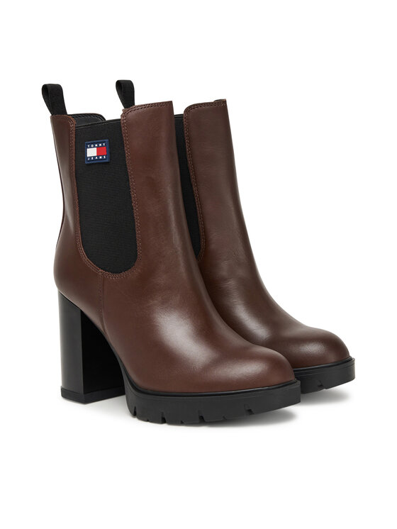 Tommy Jeans Stivaletti Tommy Jeans Tjw EN0EN02831 Marrone