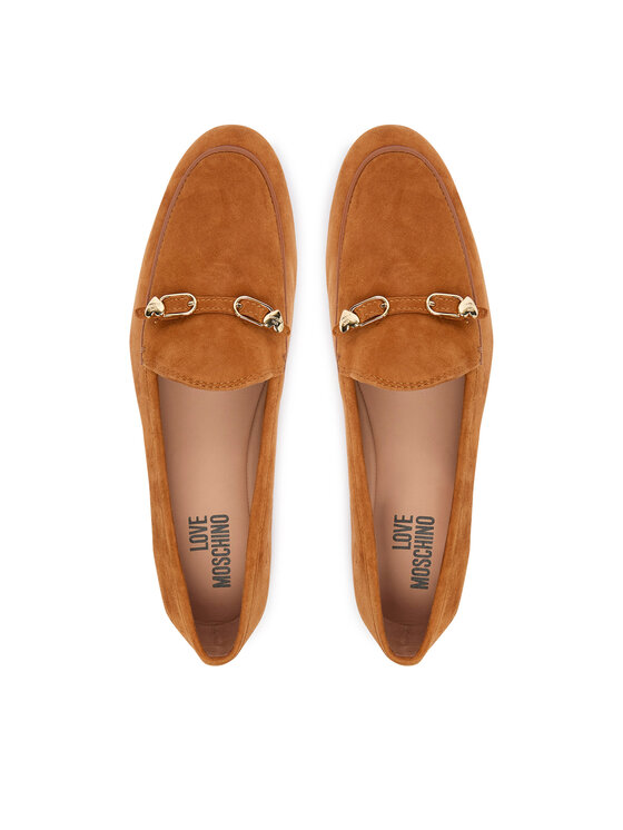 LOVE MOSCHINO Лофери LOVE MOSCHINO JA10031G1OJA0200 Коричневий