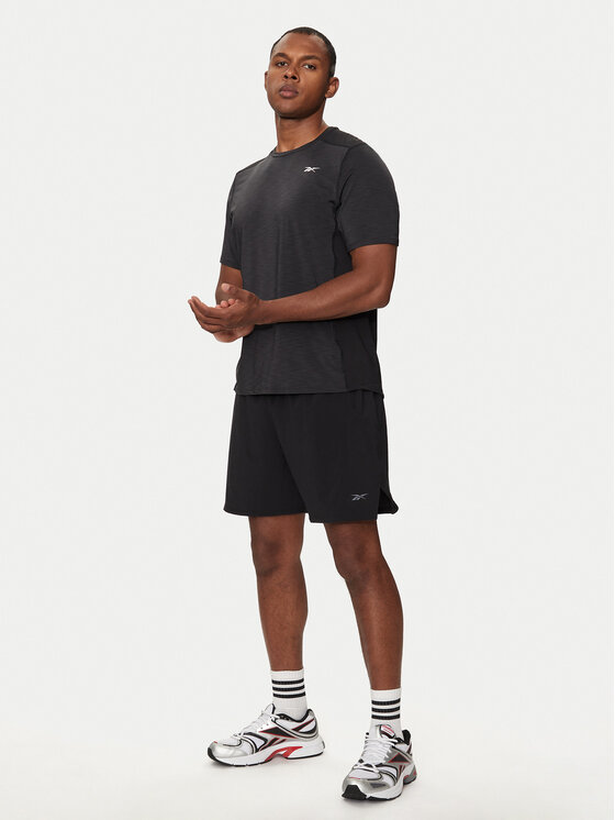 Reebok Reebok Pantalones cortos deportivos Speed 3.0 2 In 1 Short REEBOK-100065102 Negro Regular Fit