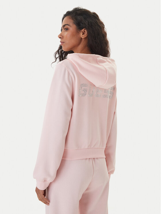 Guess Guess Sudadera V6GQ15 K3093 Rosa Regular Fit