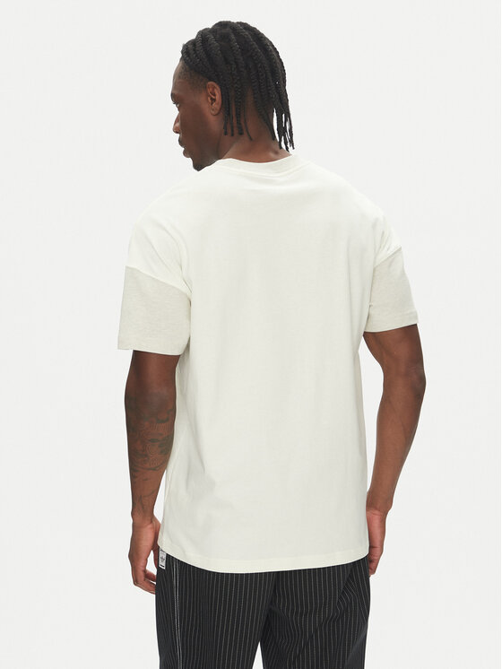 adidas adidas Футболка ALL SZN Colorblock JJ3679 Білий Loose Fit